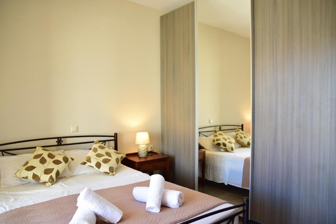 Angelos Apartments Каравомилос Экстерьер фото