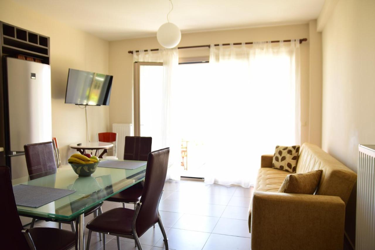 Angelos Apartments Каравомилос Экстерьер фото