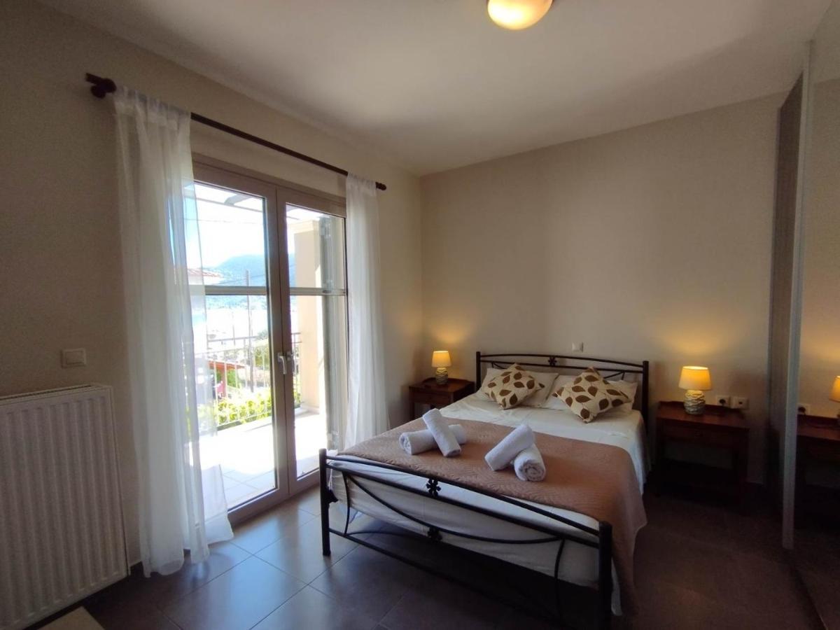 Angelos Apartments Каравомилос Экстерьер фото